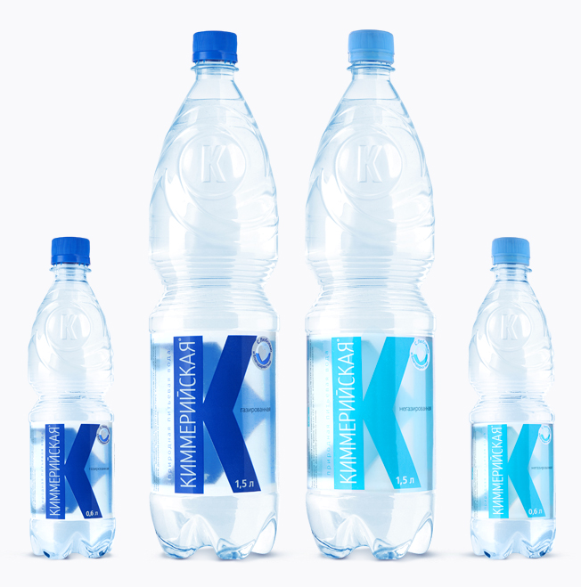 Упаковка & Оформление , Упаковка природной питьевой воды «Киммерийская»