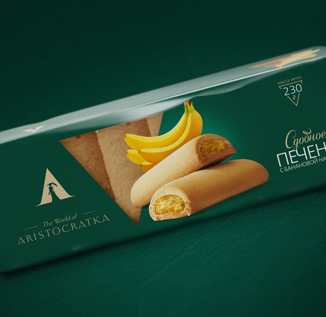 Упаковка & Оформление , Дизайн для серии печенья Aristokratka